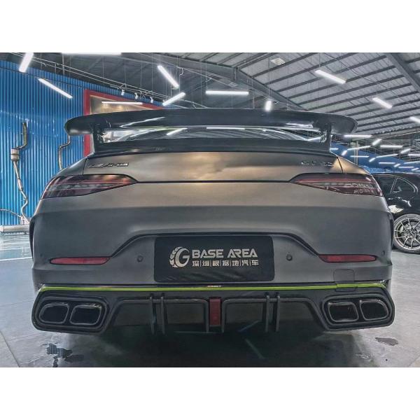 Pièces détachées pour Mercedes-Benz AMG GT50 GT53 Carrosserie en fibre de carbone GT50 GT53 Gt63 Diffuseur en fibre de carbone Spoiler en fibre de carbone