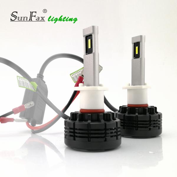 Aluminum Material H1 LED Headlight Bulb , 36w 24V / 12v LED Bulbs For Cars