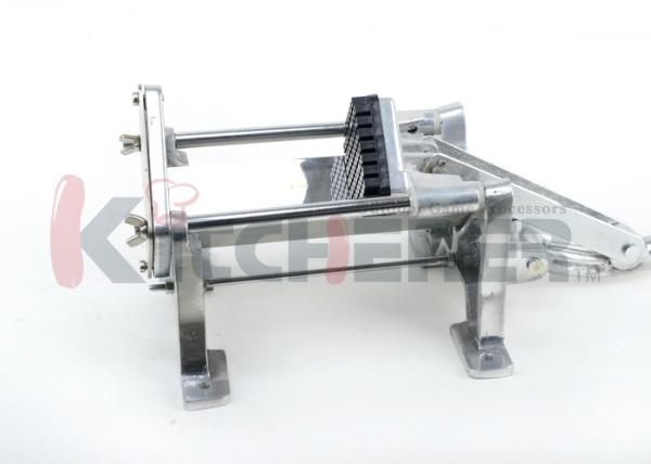 Wall Mount Heavy Duty French Fry Potato Cutter Machine With Aluminum Construction 