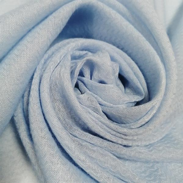 Wholesale Solid Color Hijab square Jacquard Tudung for Muslim Women