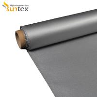 Tela flexível alta da fibra de vidro do silicone 1000°F/550°C usada na isolação térmica