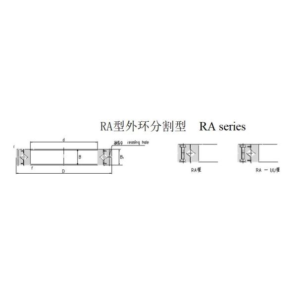RA16013UUCC0P5 Super Precision Cross Roller Ring For Machine Tool