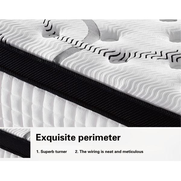 Non-Toxic Independent Pocket Spring Massage Knitted Cotton Breathing Fabric Furniture