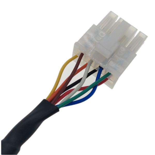 Câble des connecteurs 24AWG de Mini Fit 8pin de câblage de PA66 MOLEX