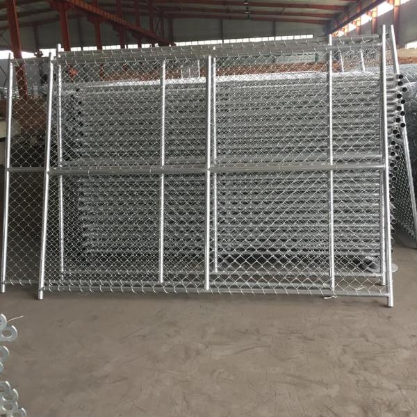 Barbed/barbed selvedge Galvanized Chain Link Panels Fence,0.9mx20mx50*50mmx2.8mm