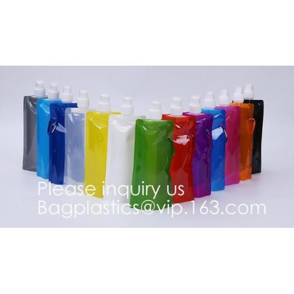 Collapsible Water Bottle Reusable Drinking Water Bottle With Clip For Biking, Hiking Travel, Gym, Sports, Teams, Hiking