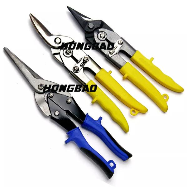 9 10 Aviation Snip Left Cut Tool Tin Aluminum Metal Sheet Cutting Drop Forged  16 Gauge