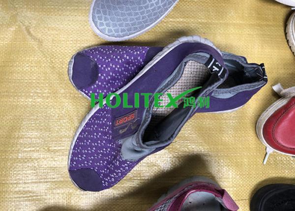 Brightly Color Used Women'S Shoes Fashionable Second Hand Casual Canvas Shoes