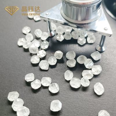Small Size Round Shape Lab Grown Rough Diamond HPHT VS Clarity DEF Color