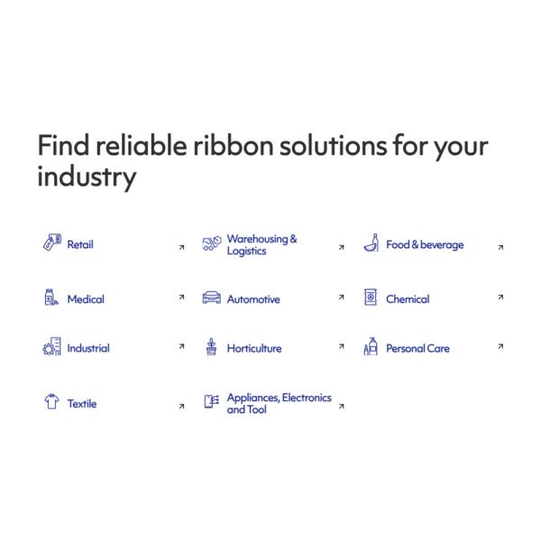 Print Production Date Wax Resin Ribbon Metallic Color Ink Ribbon For Black Stamp Ribbon