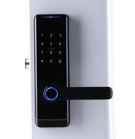 Fermeture de porte électronique de sécurité Wifi clé intelligente Fermeture d'empreintes digitales avec application de contrôle à distance pour le bureau de résidence