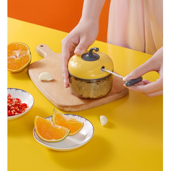 Stainless Steel Kitchen Gadgets Food Chopper Garlic Meat Grinder Mini Garlic Press Vegetable Chopper Masher