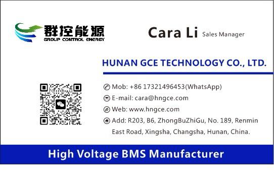 GCE 720V 400A Advanced High Voltage Lithium BMS с реле для системы накопления солнечной энергии и резервного питания UPS