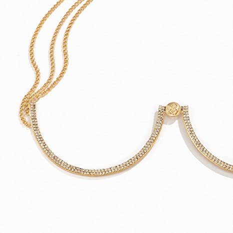 2025 Hot Wholesale Layered Rhinestone Body Chain Sexy Gold Body Belly Chain Beach Body Jewelry Party for Women and Girls
