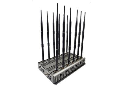 80 de 5G do sinal do jammer 12 de Omni medidores poderoso Handheld das antenas