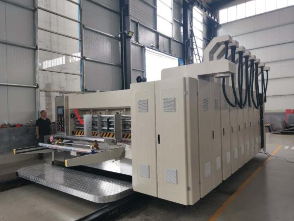 Water Ink Steel Cover Flexo Printer Slotter Die Cutter