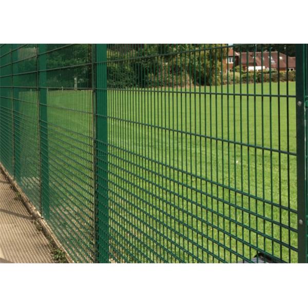 Double Twin Welded Wire Mesh Fence High Security 868 / 656 Diameter