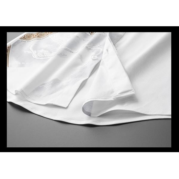 Цифровая печать лошадь длинный рукав на заказ мужской хлопчатобумажный простый рубашка для осени