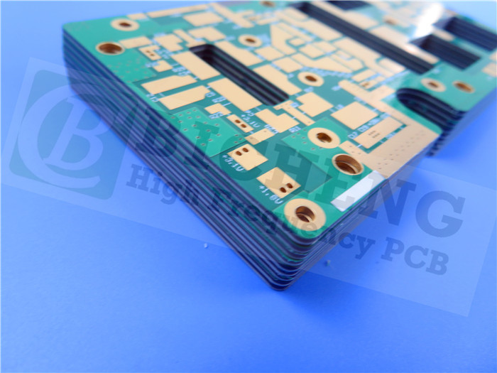 Субстрат PCB 20mil IsoClad 917 высокочастотный с маской припоя золота погружения зеленой