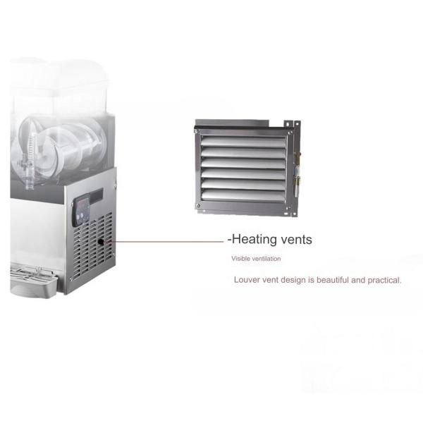 Commercial 12LX3 Snow Melter 74 KG Processing Other Self Operated Slush Machine
