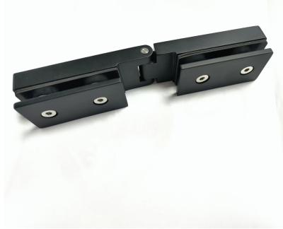 SUS304 Stainless Steel Casting Frameless Door Hinges High Precision For Bathroom