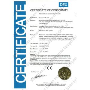 Shenzhen Liyuan Industrial Equipment Co., Ltd. Сертификации