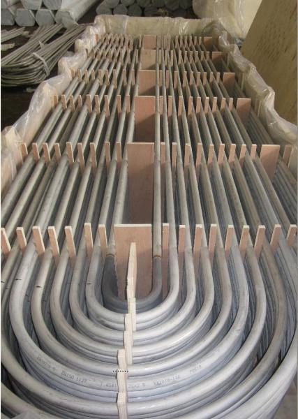 Stainless Steel U Bend Tube ASTM B163, ASME SB 163, ASME B677, EN10216-5 TC2 D4 1.24MM, 1.65MM, 2.0MM, 2.11MM, 2.5MM
