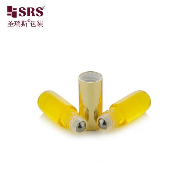 Upgrade Your Essential Oil Routine with Round Perfume Glass Roll On Bottle No Leakage