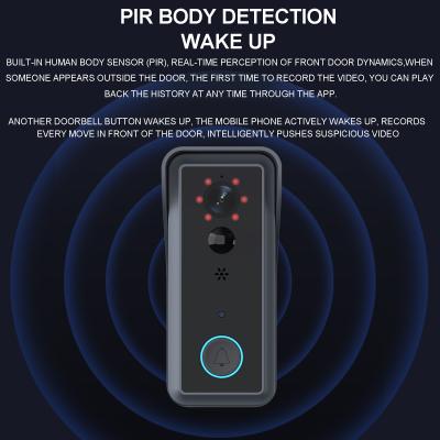 Home Security Wireless Ring Doorbell Video Smart WiFi Doorbell With 1080P Camera Intercom Wireless Door Bell
