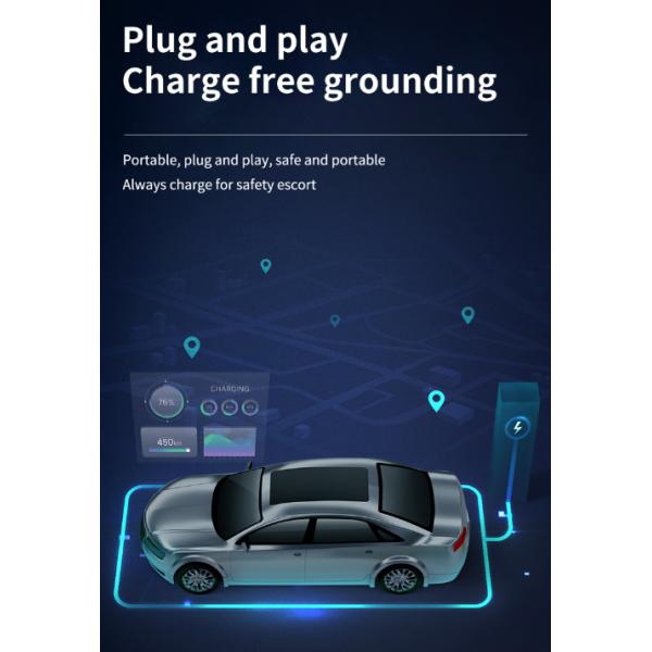 8-32A Current Adjustable 7Kw Level 2 Home Evse Portable Ev Charger Type 2 Iec 62196