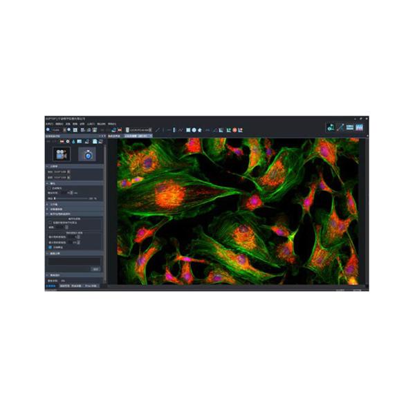 Opto Edu A16.0960 Research Level Inverted Fluorescent Microscope Motorized Nosepiece Condenser