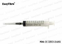 Seringa de injecção de plástico descartável estéril 10 ml 20 ml de qualidade médica