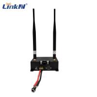 Criptografia DC12V-24V 350MHz-4GHz dos Multi-lúpulos 82Mbps AES da ligação de dados 15km MESH Relay do UAV customizável