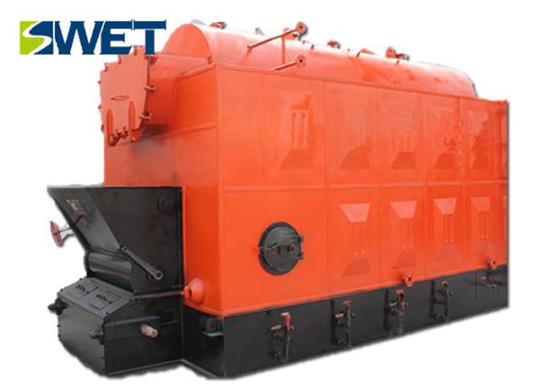 Heating 10T Low Pressure Steam Boiler , Reliable Straw Steam Boiler