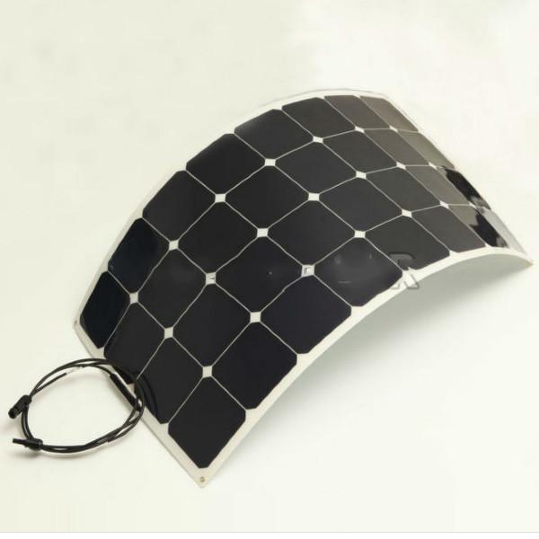 12V 110W Thin Flexible Solar Panels Monocrystalline Solar Module For Car Boat