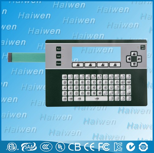 Custom Design FPC Membrane Switch Waterproof With A Red Green Bi Color LEDs