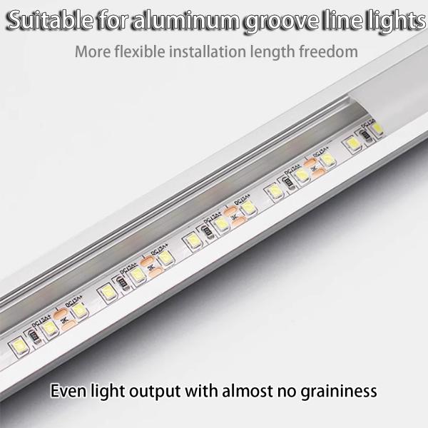 Самоклеящаяся светодиодная световая лента 24 В для гостиной без основного освещения, разрезаемая каждые 3 светодиода