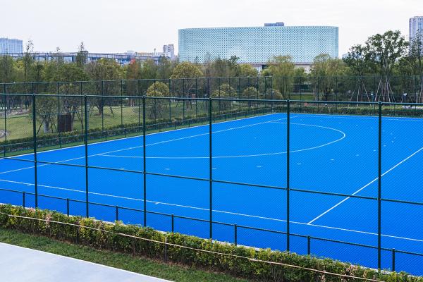 Seamless PU Sports Flooring High elasticity and wear resistance