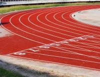 13mm Sandwich Running Track / Playground Running Track com absorção de choque e durabilidade