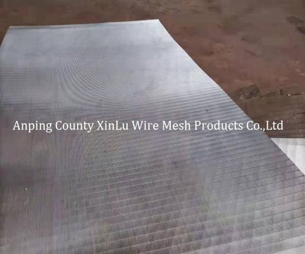 Wedge Wire Wrapped Flat Panel Johnson Screen Mesh for Filtration in Petrochemical Industry
