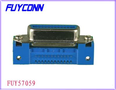 IEEE 1284 36 conectores de Pin, conector fêmea de ângulo direito do PWB do campeão DDK Centronic para a impressora