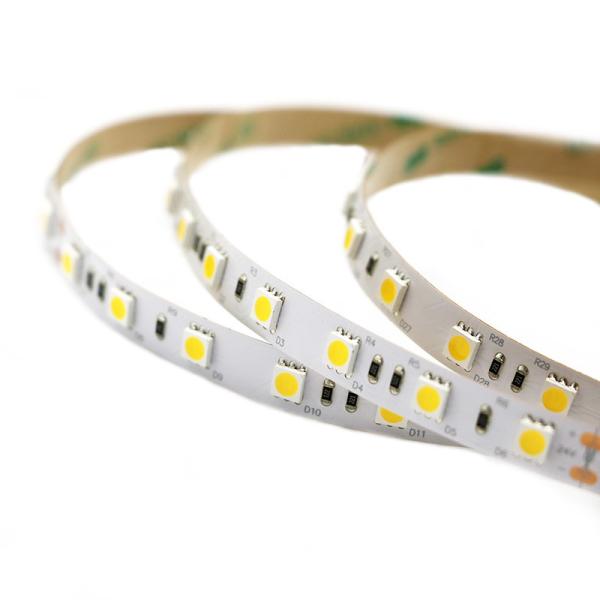 SMD 5050 High CRI LED Strip 4000k 24v 14.4W Flexible IP20 5M