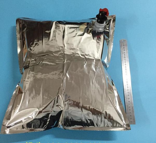 Enhanced High - Barrier Aseptic Foil Bag In Box / Liquid Packaging Produced In Clean Room