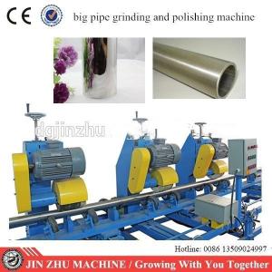 PLC Program Control Mirror Polishing Machine For Big Diameter Round Tube