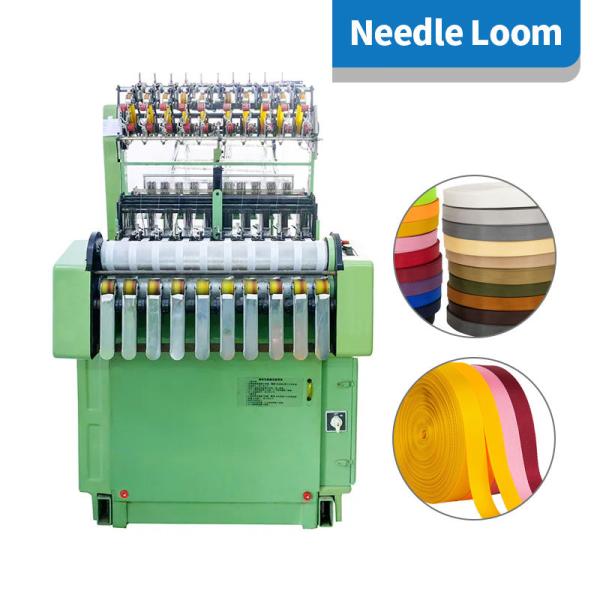 Woven Tape Weaving Machine Shuttle-Less Needle Loom Textile Woven Belt Weaving Machine