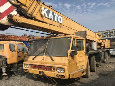 Portador hidráulico usado de 40 toneladas K354 de Mitsubishi do guindaste do caminhão de KATO NK-400E-III