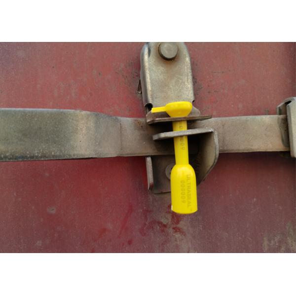ABS Plastic Bolt Security Seals 75*48.8*19.8mm Customized Color