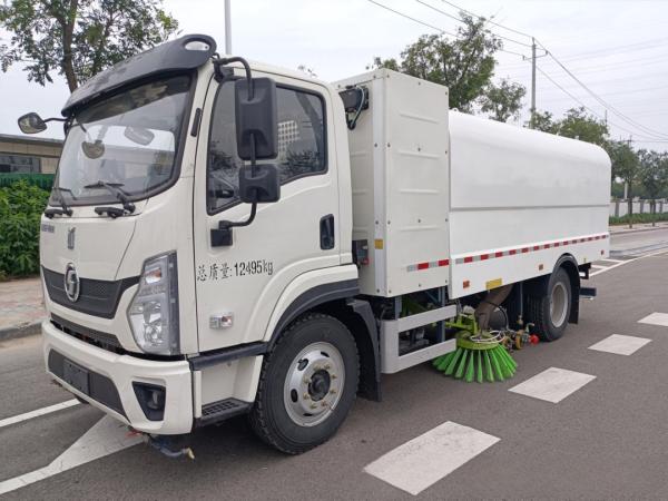 Professional Cleaning Services International Pure Electric Road Sweeper Washer