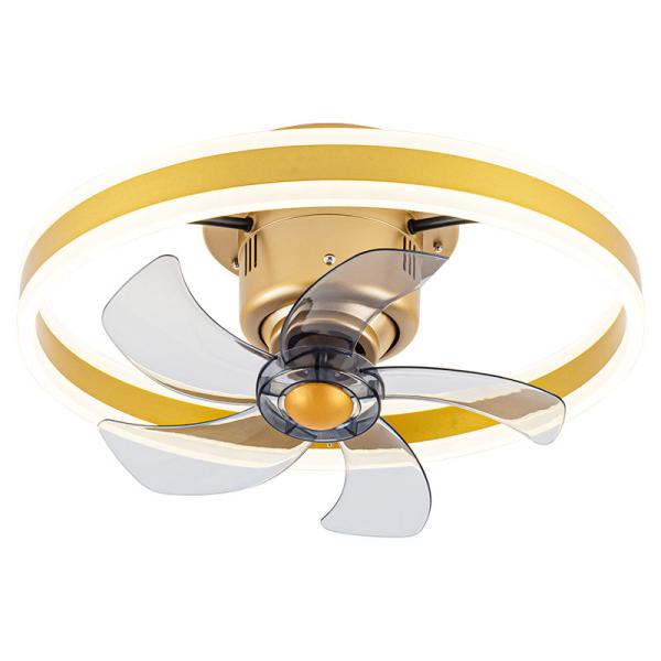 Manufactory Simple Indoor Fan Light Energy Saving Decorative Ceiling Fans With Lights For Living Room