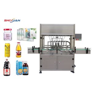 2-10 Head Automatic Filling Machine Glass Plastic Bottle Liquid Filling Machine